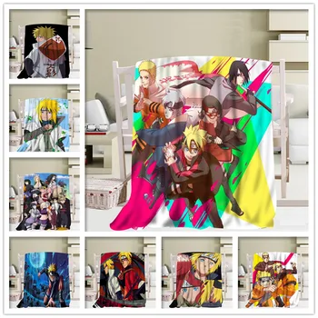 

New Arrival NARUTO Blankets 3D Printing Soft Blanket Throw on Home/Sofa/Bedding Portable Adult Travel Cover Blanket