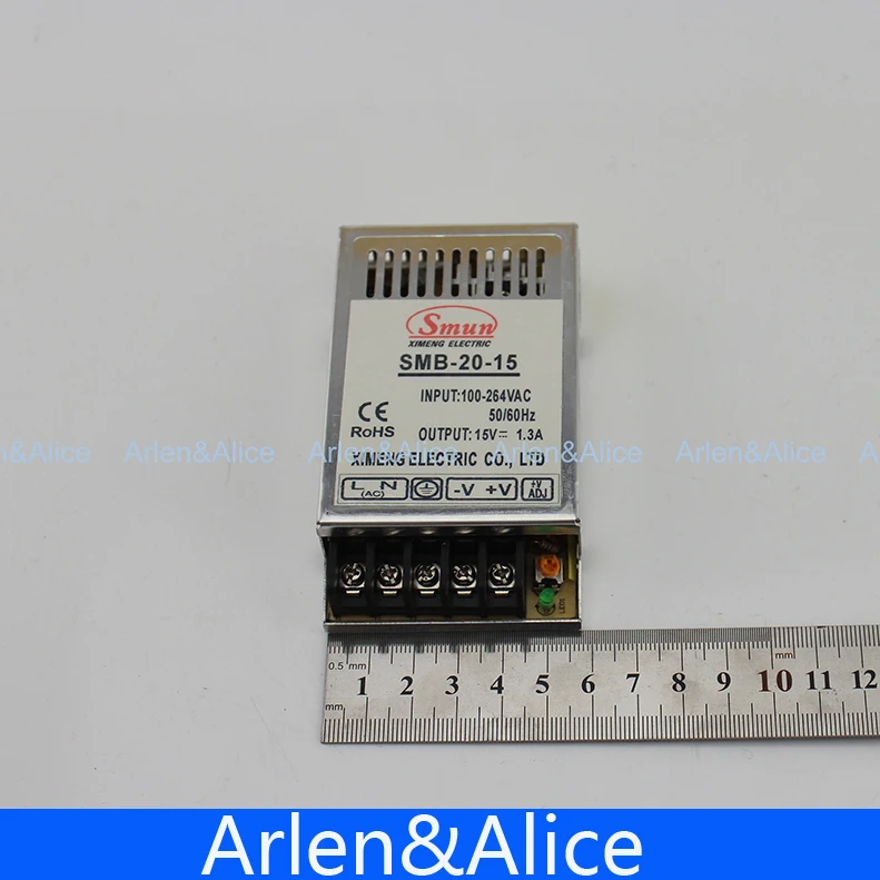 Ультратонкий источник питания для светодиодной ленты 20 Вт 15 В 1 3 А|power supply surge