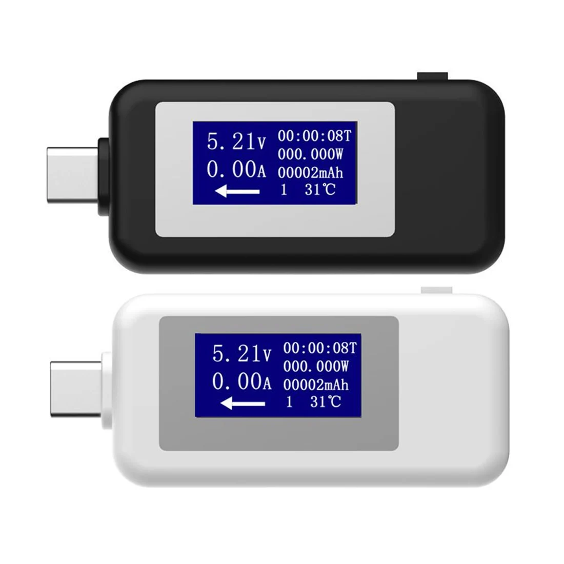 Usb type C lcd цифровой измеритель напряжения вольтметр Ампер Вольт Амперметр детектор зарядное устройство индикатор USB Тестер