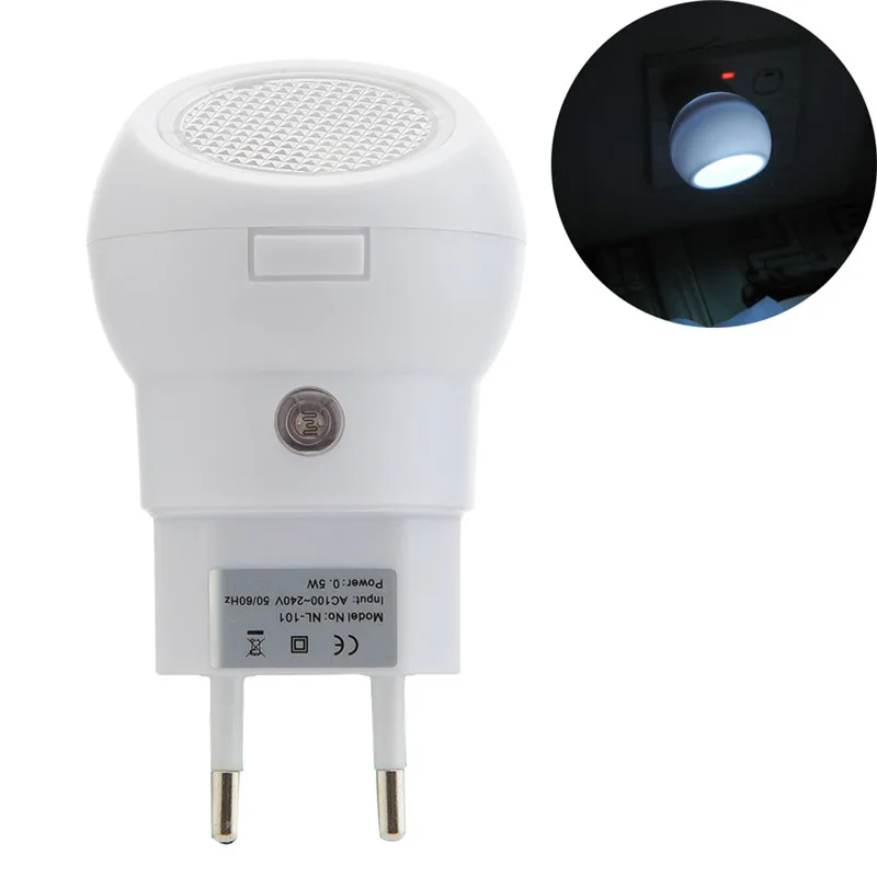 

360 Degree Rotating LED Night light Lamp Auto Sensor Smart lighting Control lamp 110-240V Nightlight Bulb For Baby Bedroom Gift