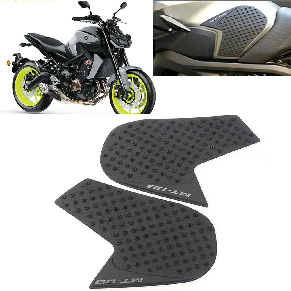 

Motorcycle Tank Traction Side Pad Gas Fuel Knee Grip Protector For Yamaha FZ09 MT09 FZ-09 MT-09 2014 2015 2016 2017 2018 2019