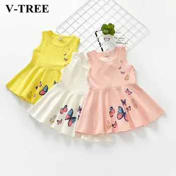 

Summer Girls Dress Kids Dresses For Girls Candy Color Children Princess Dress Baby Costume Roupa Infantil Toddler Party Clothing