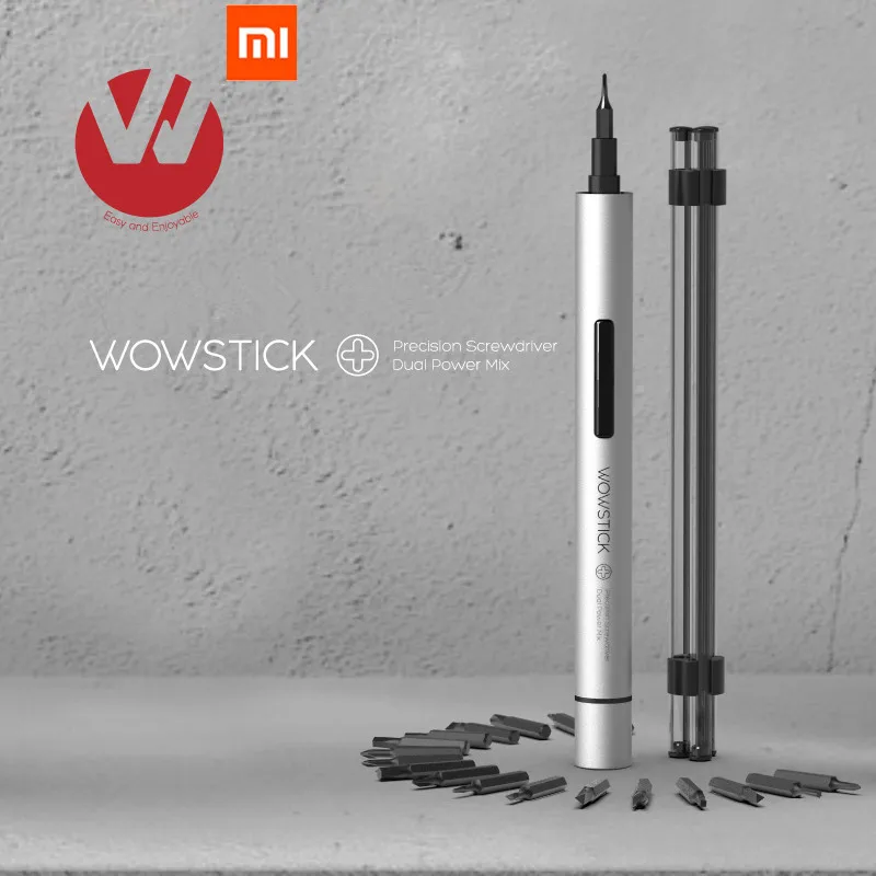 XIAOMI Mijia Wowstick Try 1P + 19 в 1 Электрический шуруповерт Беспроводная мощность работа с mi