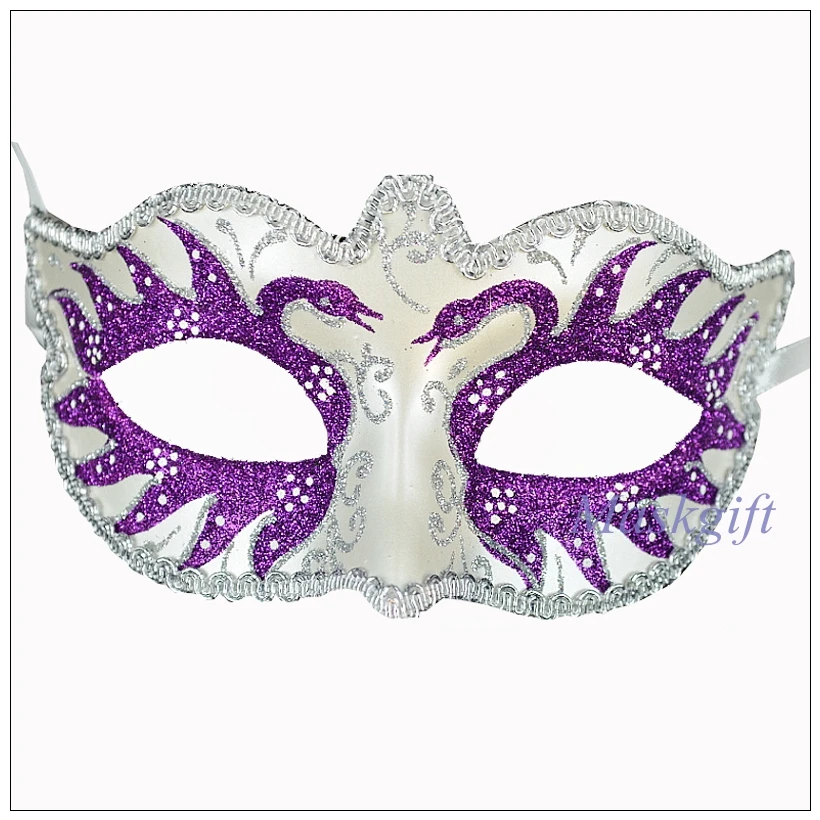 Wholesale fashion Plastic Mask Popular Swan mask 144pcs
