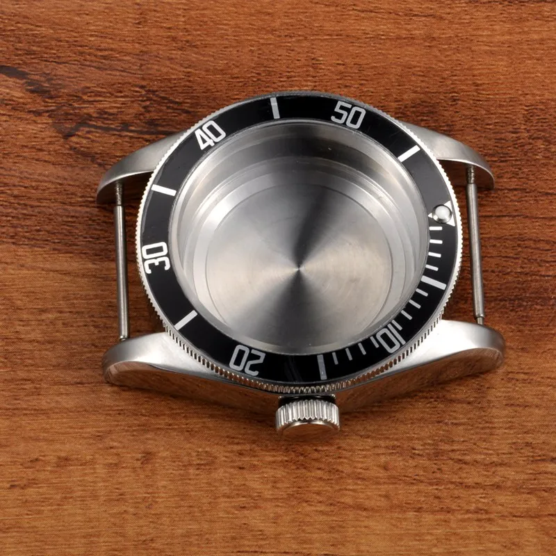 Детали часов, 41 мм Corgeut черные керамические вставки часы с сапфировым стеклом чехол fit ETA 2824 2836 механизм CA2010SBCA