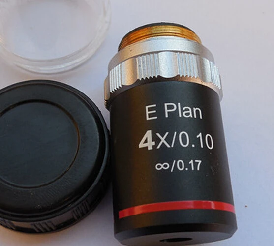 

4X Plan Infinity Achromatic Professional Objective Lens 195 Microscope Objective Lens