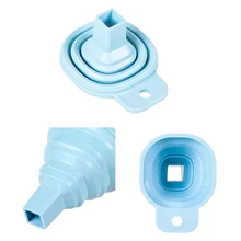 1 шт. мини-воронки Складная силиконовая воронка бункер практичный дефлектор наполнитель бутылок кухонные специальные инструменты гаджет принадлежности