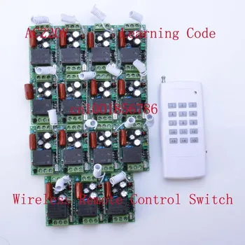 

220V 15CH RF Wireless Electric Garage Gate Light Wireless Remote Control Switch & Transmitter/ Radio Receive Controller supplier