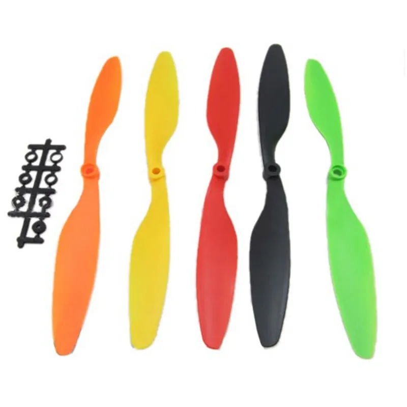 

2017 New Arrival 1045 Propeller Prop Blades 10in 10x4.5 CW CCW For RC Drones FPV Quadcopter Accessories Red Green Black Orange