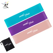 3 шт./компл. TPR Йога Эспандеры эластичный Фитнес резинки с завязками домашний тренажерный зал тренажеры расширитель резинки тренировки