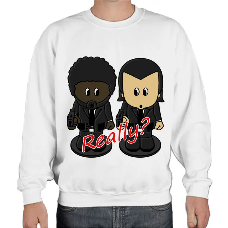 pulp fiction Autumn Hoodie women/men Sweatshirt Long Sleeve Printed