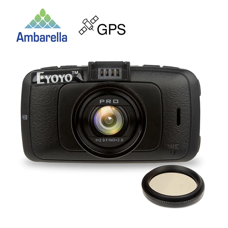 Free Ship!Car DVRs Camera A7810G Pro Ambarella A7LA70 Car DVR 1296PCamcorder LDWS Video Recorder Optional GPS Tracker Speedcam
