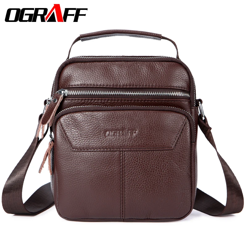 OGRAFF Men messenger shouder bags Small fashion handbags