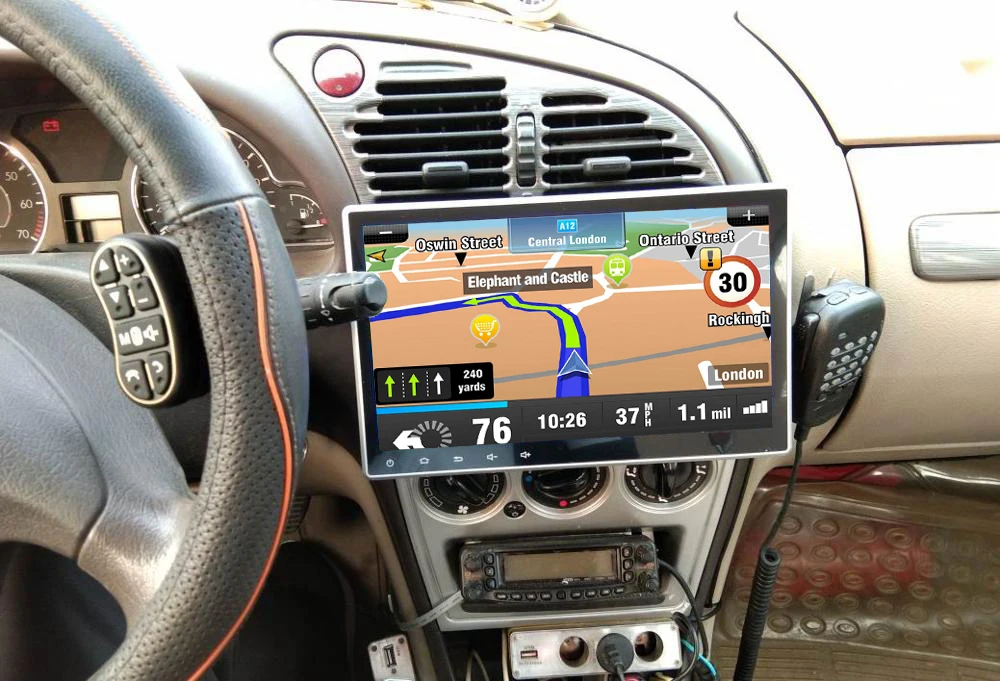 Головное устройство Android8.1 универсальный автомобильный Радио Стерео мультимедийный плеер поддержка 4G модуль DSP Carplay link