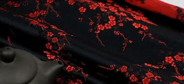 Blossom ткань-Восточный Китайский Японский-сатин жаккард парча - Цвет: 2