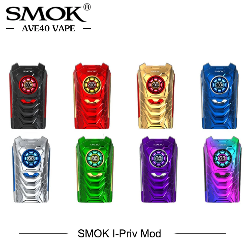 

Electronic Cigarettes Mod SMOK I Priv Box Mod 230w AI Vape compatible with 18650/20700/21700 Vaper Cigarette Electronique Vape