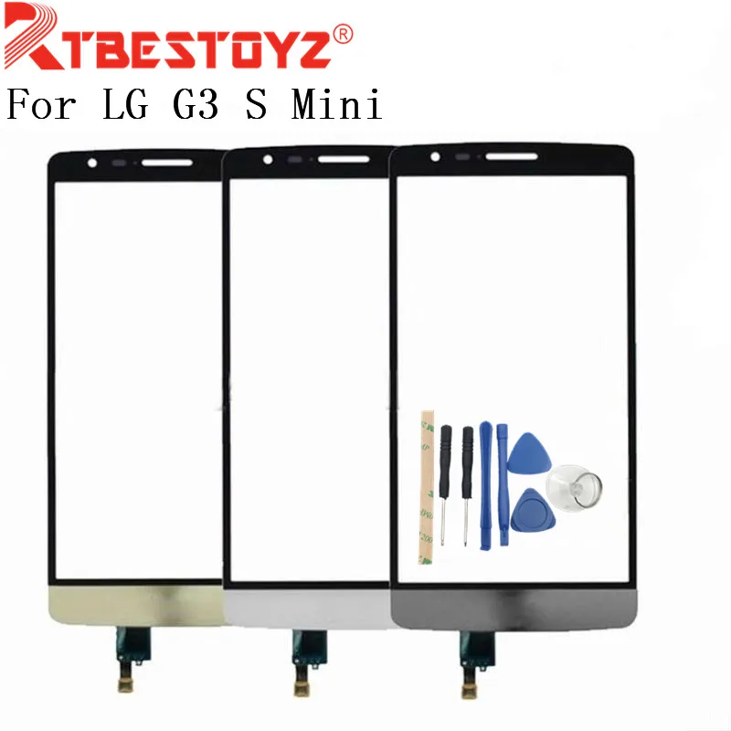 

RTBESTOYZ Touch Screen Digitizer Panel Glass Touchscreen Replacement Parts For LG G3 S Mini Beat D722 D724 G3 Mini