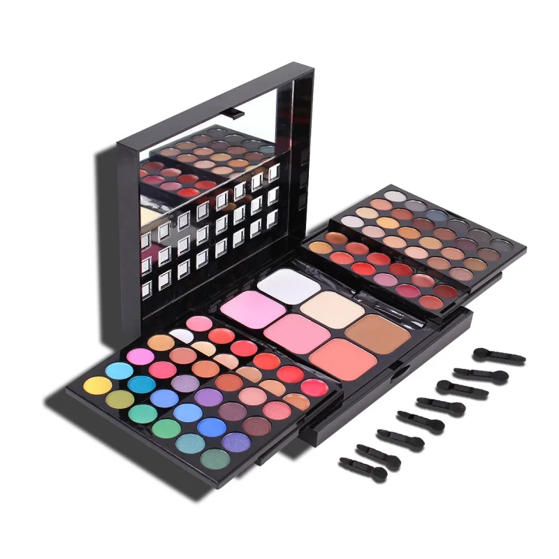 

78 Colors Makeup Kit Palette Professional Makeup Kit Combined Disk Palette Cosmetics Set Portable