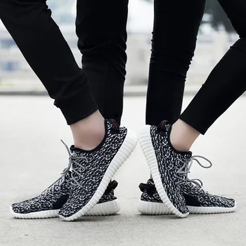 

Bonjean New Fashion Men Shoes Hot Sale Couple Footwear Mesh Soft Light Weight Men Casual Shoes Plus Size Summer Men Sneakers