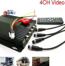 4CH SD Carro caminhão Veículo de VEÍCULOS PESADOS para o caminhão de ônibus DVR Cam Traço Vídeo Recorder Gravação Ciclo e Gravação de CCTV