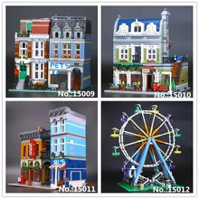 

LEPIN 1509 PetShop 15010 Parisian Restaurant 1511 Detective's Office 1512 Ferris Wheel Building Blocks