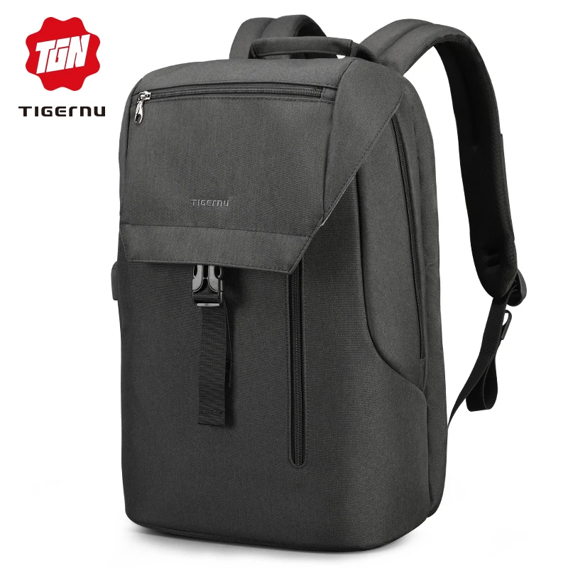 

Tigernu USB Charging Waterproof Anti Theft Backpack 15.6 inch Laptop Backpack Men Mochilas for Teenagers Backpack Schoolbag