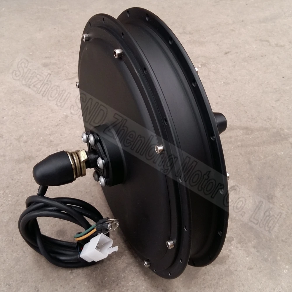 Cheap 48v Customized 1500w 60V brushless electric bike wheel front spoke hub motor  G-M038 5