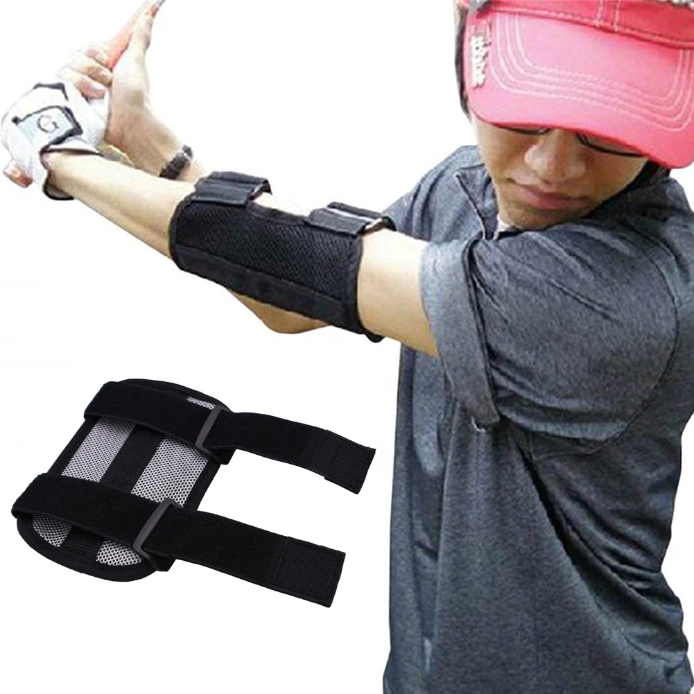 

Golf Training Aids Adjustable Golf Straight Swing Training Posture Practice Arc Elbow Brace Support Band Accessories
