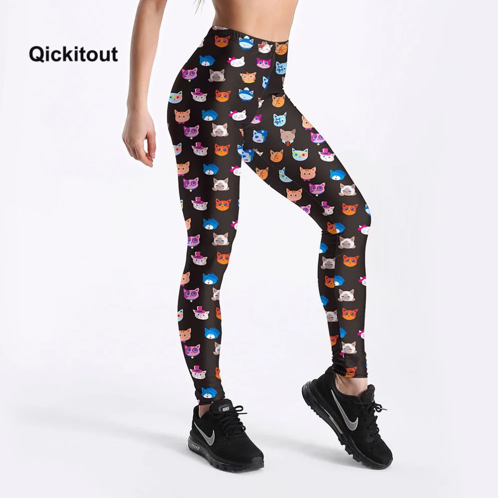 Value special deal Cartoon Cats Printed Women Fitness Leggings Printed