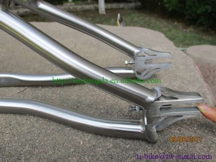 Titanium BMX bike frame7