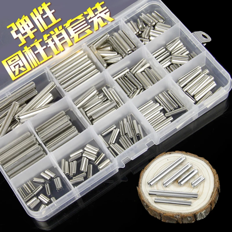 

free shipping one set with 280 pcs 304stainless steel open cylindrical pin positioning pin locating pin dowel pin dowel