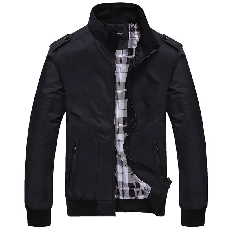 2019 Spring Jackets Men Casual Male Jacket Coats Windbreaker Mens Jacket MuLS Brand High Quality Business Outwear Zipper Pocket 05
