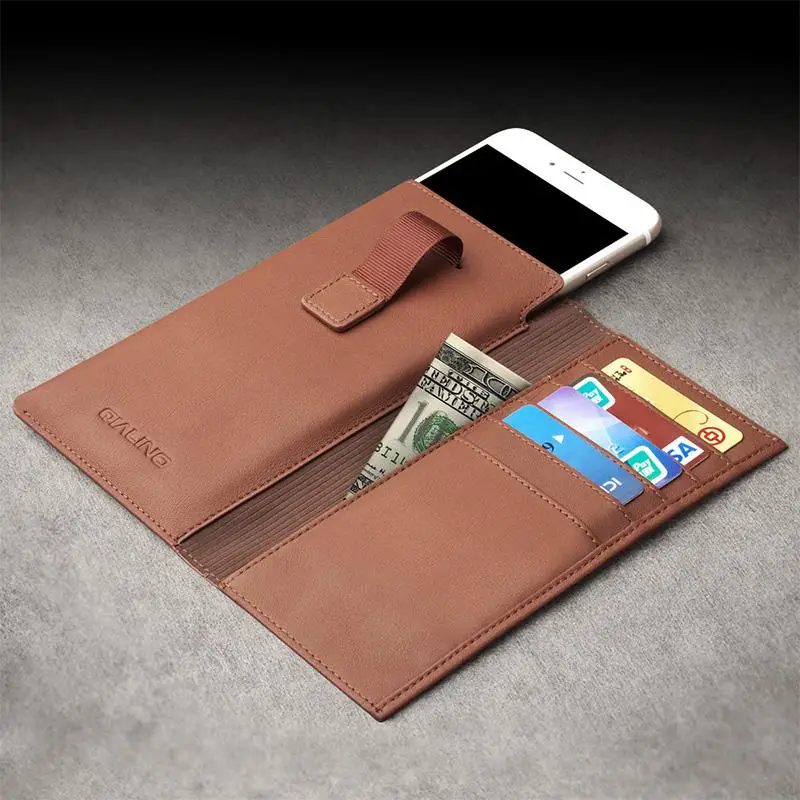 

QIALINO New Case For iphone 6 6s 4.7 Case Wallet Pouch Fundas for iphone 6 plus 6s plus 5.5" Leather with Card Slot Luxury Case