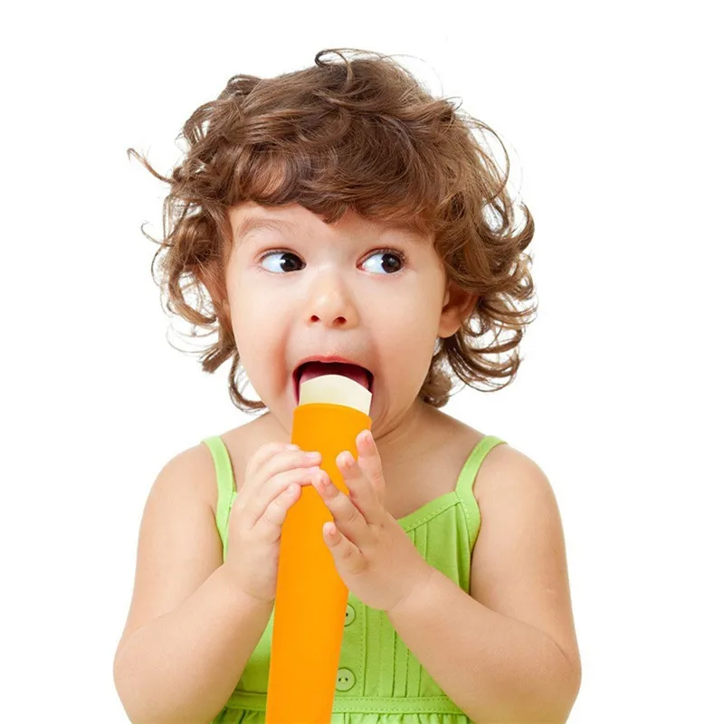 

Summer Colorful Silicone Ice Pop Mold DIY Ice Stick Form for Frozen Ice Cream Popsicle Maker Lolly Kitchen Tools for kids