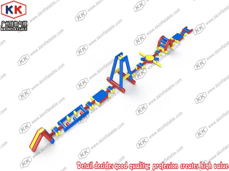 КК завод надувной водный парк игры на море океан, комбинированный надувные водные развлечения equipements