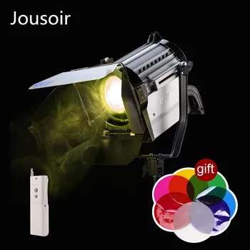 

Spot Light 150W LED Wireless Dimmable Bi-color Spotlight Studio Fresnel LED Light 3200/5500K for photography Lighting CD50