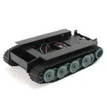 DIY умный робот автомобиль Смарт германия танк трек резиновое шасси для Arduino