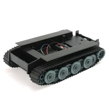 

DIY Smart Robot Car Smart Germany Tank Track Rubber Chassis for Arduino