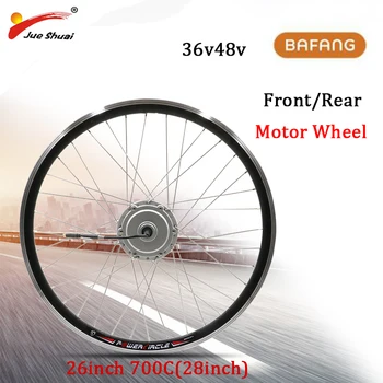 

BAFANG 8FUN 36V 48V 250W 350W 500W Front Rear Electric Bicycle Wheel Motor Brushless Gear Hub Motor For Bike Ebike Free Shipping