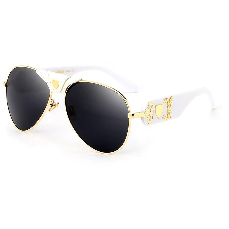 ALOZ MICC новые брендовые Дизайнерские мужские классические черные женские очки для вождения солнцезащитные очки для мужчин оттенки очки Oculos UV400 Q34 - Цвет линз: C9 White Grey Lens
