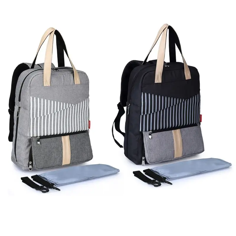 

School Backpacks Multifunctional Mummy Maternity Nappy Diaper Bag Large Capacity Baby Stroller Bags Travel Backpack