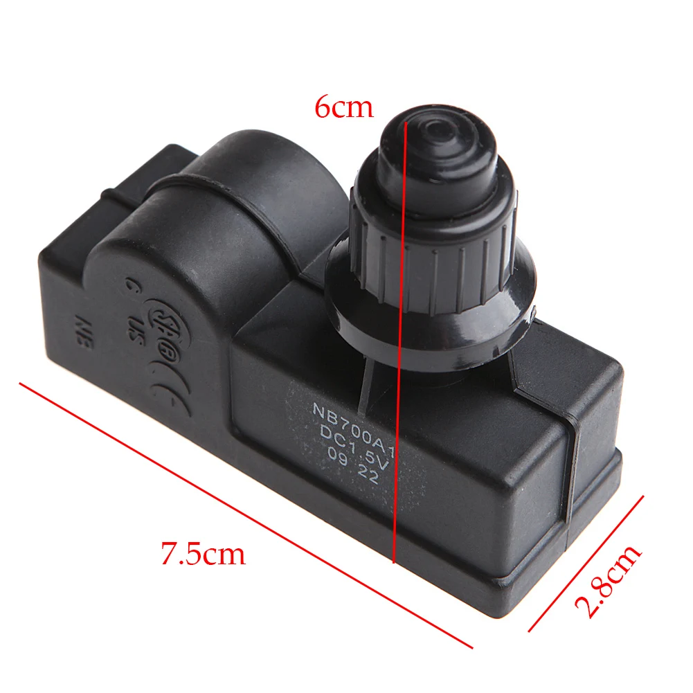 1 Outlet AAA Battery Push Button Ignitor Igniter BBQ Gas Grill Replacement