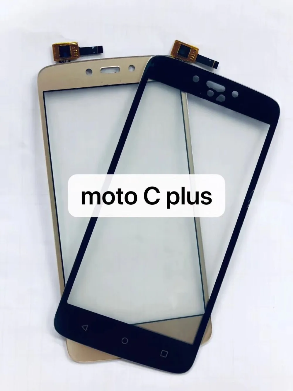 

5"For Motorola Moto C Plus XT1721 XT1723 XT1724 XT1725 Touch screen Front Glass Sensor Black Color With Tools&Tape