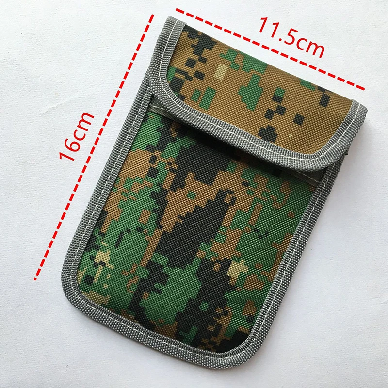

Camouflage Car Auto Key Entry Fob Signal Guard Blocker Case Cover Wallet Pouch