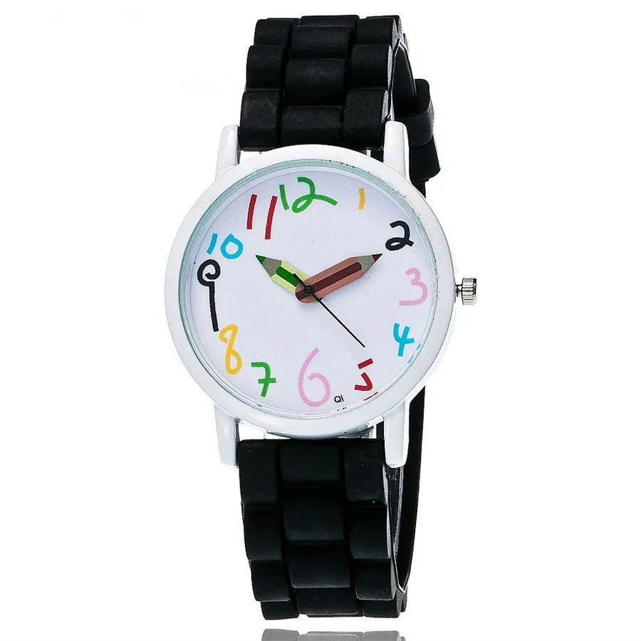 

Sweet Jelly Silicone Pencil Watch Fashion Women Wristwatch Casual Luxury Dress Watches Relogio Feminino 2007