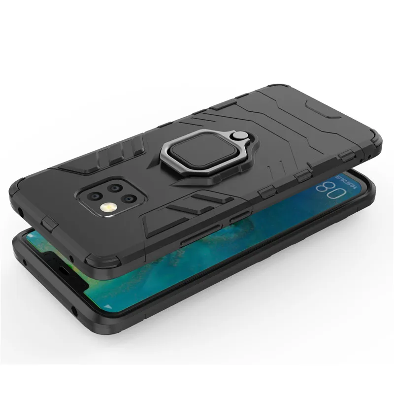 For HUAWEI Mate 20 Pro Case Car Holder Magnetic Suction Ring Bracket Rugged Armor Phone Cover For HUAWEI Mate 20X  20 Lite Capa (11)