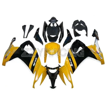 

Injection Fairings Kits for Kawasaki ZX10R 2008 - 2010 Year 2009 Complete ABS Plastic Motorbike Body Work Black Yellow Hulls