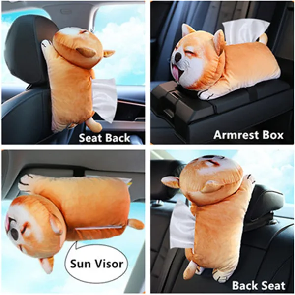 Cartoon Car Tissue Box Bag Holder (1)