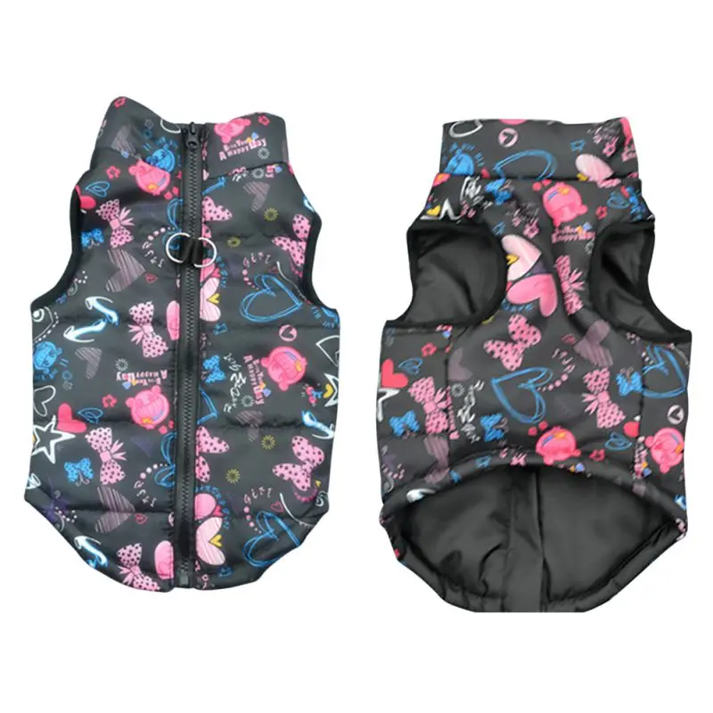 

Warm Dog Clothes Windproof Winter Pet Dog Coat Jacket Clothes Padded Puppy Outfit Yorkies Chihuahua Winter Clothes XS-L
