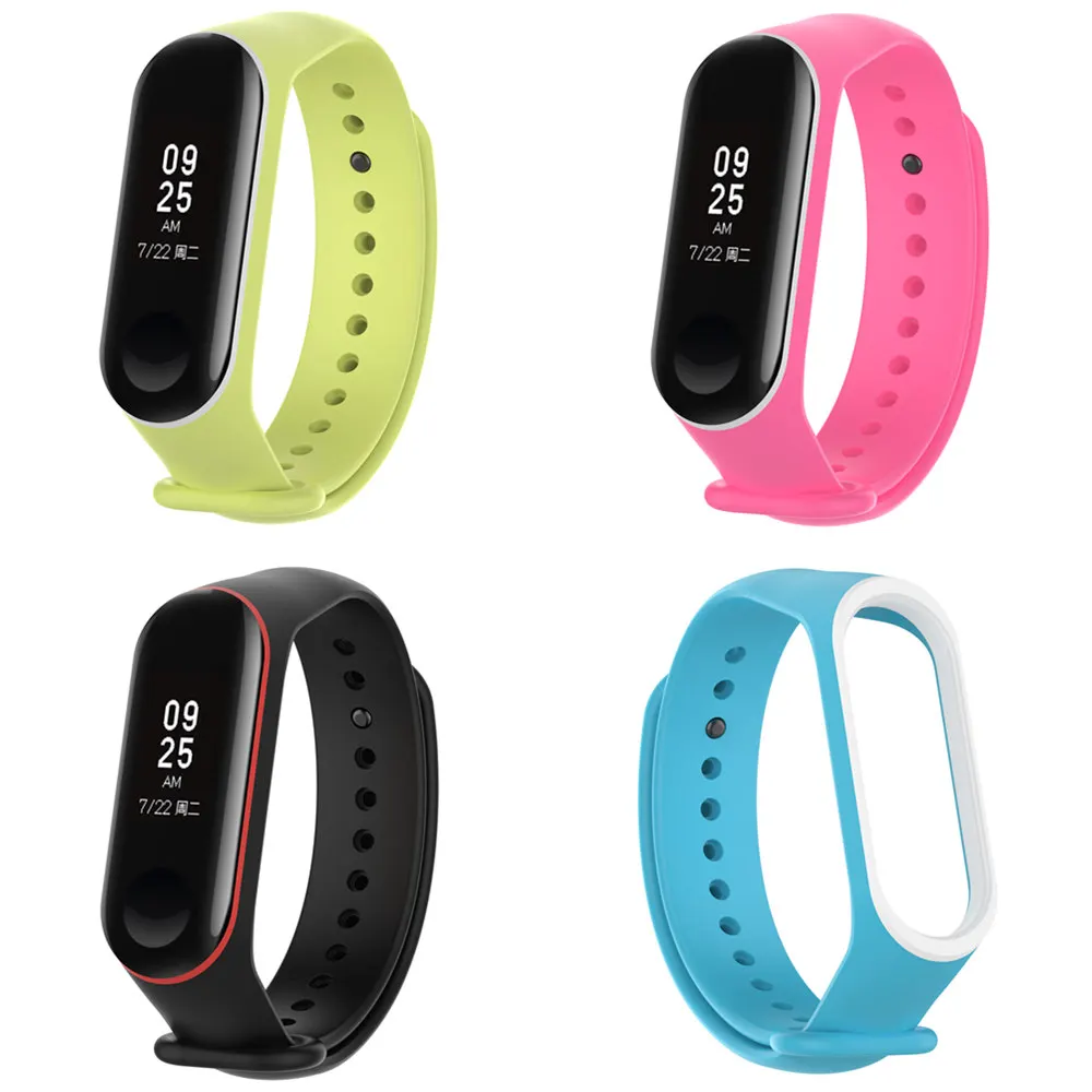 

Strap for M3 For Xiaomi Mi Band 3 Wristband Strap Silicone Wrist Strap For Xiaomi Mi Band 3 Replacement Strap Accessories NEW